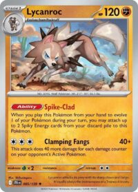 Lycanroc - 085/159 - Rare Reverse Holo - Inglés