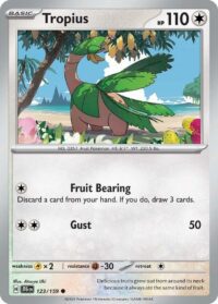 Tropius - 123/159 - Common Reverse Holo - Inglés