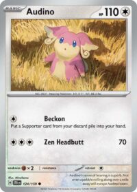 Audino - 124/159 - Common Reverse Holo - Inglés