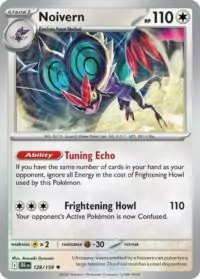 Noivern - 128/159 - Rare Reverse Holo - Inglés