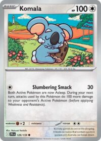 Komala - 129/159 - Common Reverse Holo - Inglés