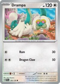 Drampa - 130/159 - Common Reverse Holo - Inglés