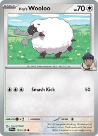 Hop's Wooloo - 135/159 - Common Reverse Holo - Inglés