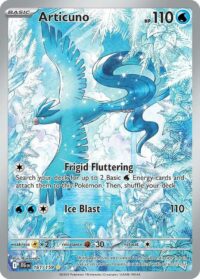 Articuno - 161/159 - Illustration Rare - Inglés