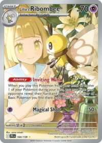 Lillie's Ribombee - 164/159 - Illustration Rare - Inglés