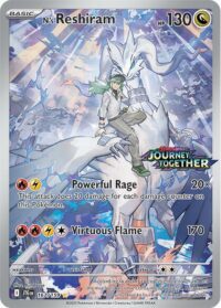 N's Reshiram (Journey Together Stamped) - 167/159 - Illustration Rare - Inglés