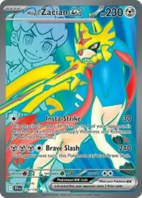 Hop's Zacian ex - 176/159 - Ultra Rare - Inglés