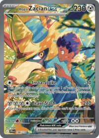 Hop's Zacian ex - 186/159 - Special Illustration Rare - Inglés