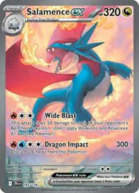 Salamence ex - 187/159 - Special Illustration Rare - Inglés