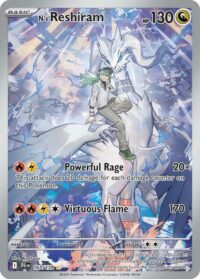 N's Reshiram - 167/159 - Illustration Rare - Inglés
