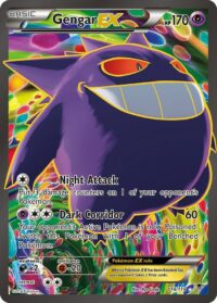 Gengar EX - 114/119 - Full Art - Inglés (Lightly Played)