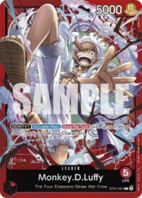 Monkey.D.Luffy - ST21-001 - Leader