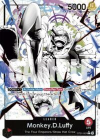 Monkey.D.Luffy (Parallel) - ST21-001 - Leader