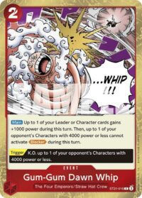 Gum-Gum Dawn Whip - ST21-016 - Common