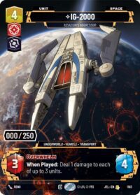 IG-2000 - Assasin's Aggressor (Serialized 080/250) - 1103 - Uncommon - Inglés
