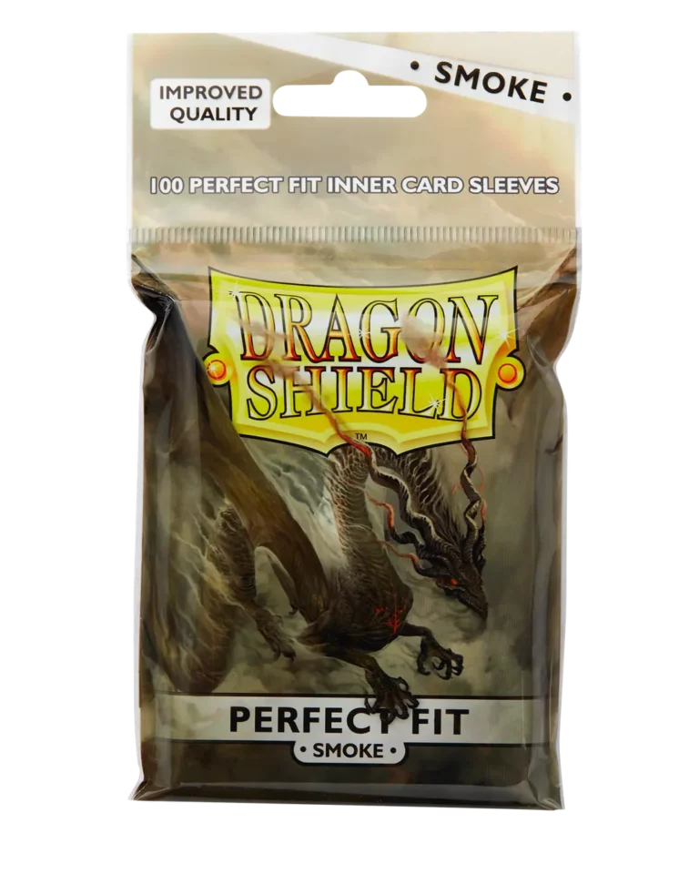 Dragon Shield: Smoke - Perfect Fit Standard Sleeves - Standard Size