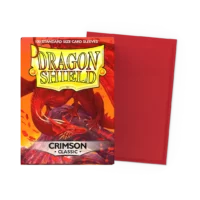 Dragon Shield: Crimson - Classic Sleeves - Standard Size