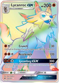 Lycanroc GX - 155/147 - Hyper Rare - Inglés
