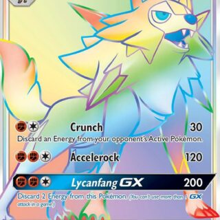 Lycanroc GX - 155/147 - Hyper Rare - Inglés