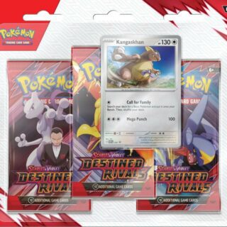 1x Pokémon TCG: Destined Rivals Blister 3 Pack - Español [Se envía al azar]