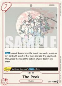 The Peak - EB02-008 - Rare