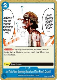 And That's When Somebody Makes Fun of Their Friend's Dream!!!! - EB02-030 - Common