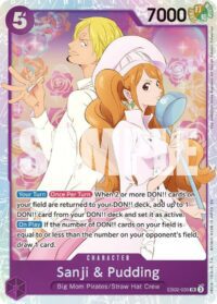 Sanji & Pudding - EB02-035 - Super Rare