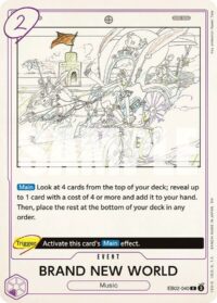 BRAND NEW WORLD - EB02-040 - Rare