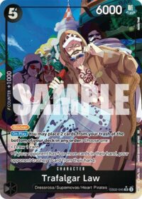 Trafalgar Law (Alternate Art) - EB02-045 - Super Rare