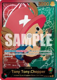 Tony Tony.Chopper (SPR) - OP08-001 - Leader