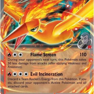 Team Rocket's Moltres ex - 031/182 - Double Rare - Inglés