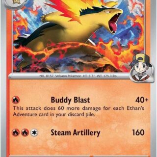 Ethan's Typhlosion - 034/182 - Holo Rare - Inglés