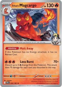 Ethan's Magcargo - 036/182 - Holo Rare - Inglés