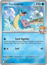 Misty's Lapras - 050/182 - Common - Inglés
