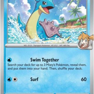 Misty's Lapras - 050/182 - Common - Inglés