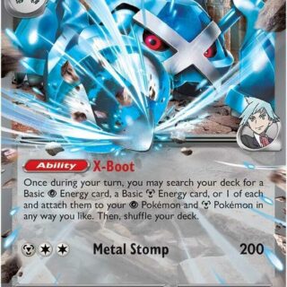 Steven's Metagross ex - 145/182 - Double Rare - Inglés