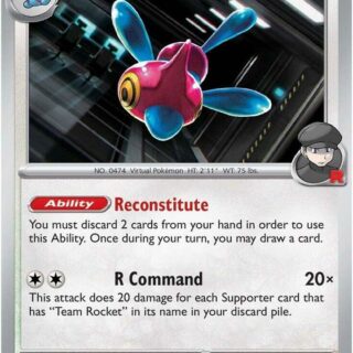 Team Rocket's Porygon-Z - 155/182 - Uncommon - Inglés