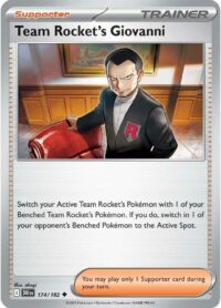Team Rocket's Giovanni - 174/182 - Uncommon Holo Reverse - Inglés