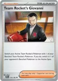 Team Rocket's Giovanni - 174/182 - Uncommon - Inglés