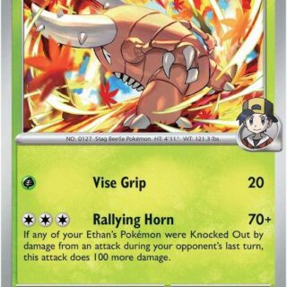 Ethan's Pinsir - 001/182 - Uncommon - Inglés