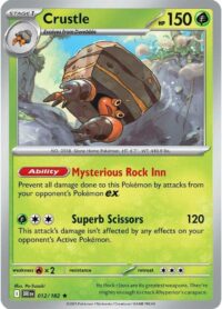 Crustle  - 012/182 - Holo Rare - Inglés