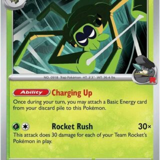Team Rocket's Spidops - 020/182 - Holo Rare - Inglés