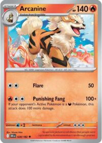 Arcanine - 028/182 - Uncommon - Inglés