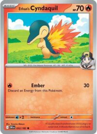Ethan's Cyndaquil - 032/182 - Common - Inglés