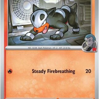 Team Rocket's Houndour - 037/182 - Common - Inglés