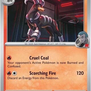 Team Rocket's Houndoom - 038/182 - Uncommon - Inglés