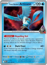 Team Rocket's Articuno - 051/182 - Holo Rare - Inglés