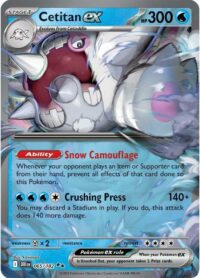 Cetitan ex - 065/182 - Double Rare - Inglés