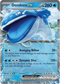 Dondozo ex - 066/182 - Double Rare - Inglés