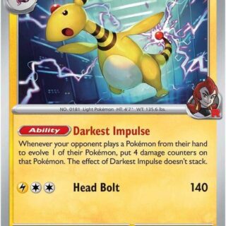 Team Rocket's Ampharos - 074/182 - Uncommon - Inglés